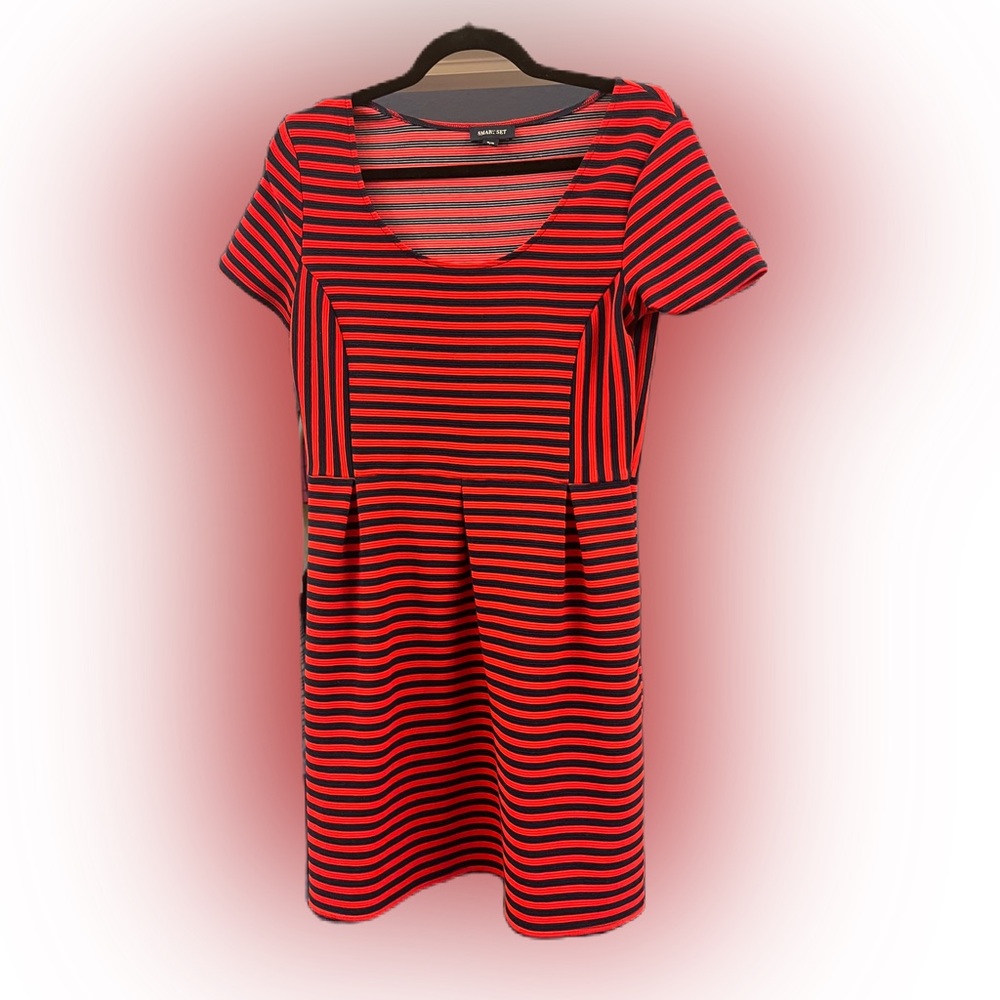 Smart set striped dress M